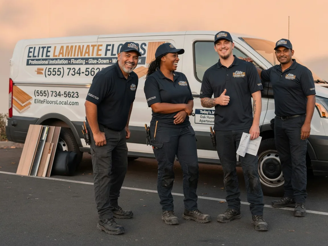 Laminate flooring installation company in Hector, MN